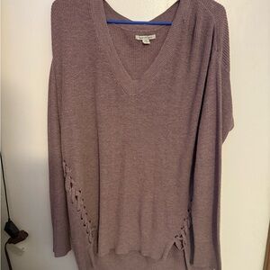 American Eagle Outfitters Lavender Knit Sweater